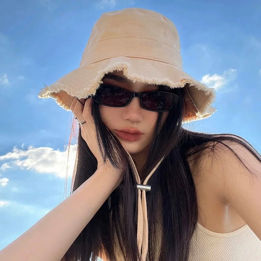 Women’s Foldable Sunshade Bucket Hat